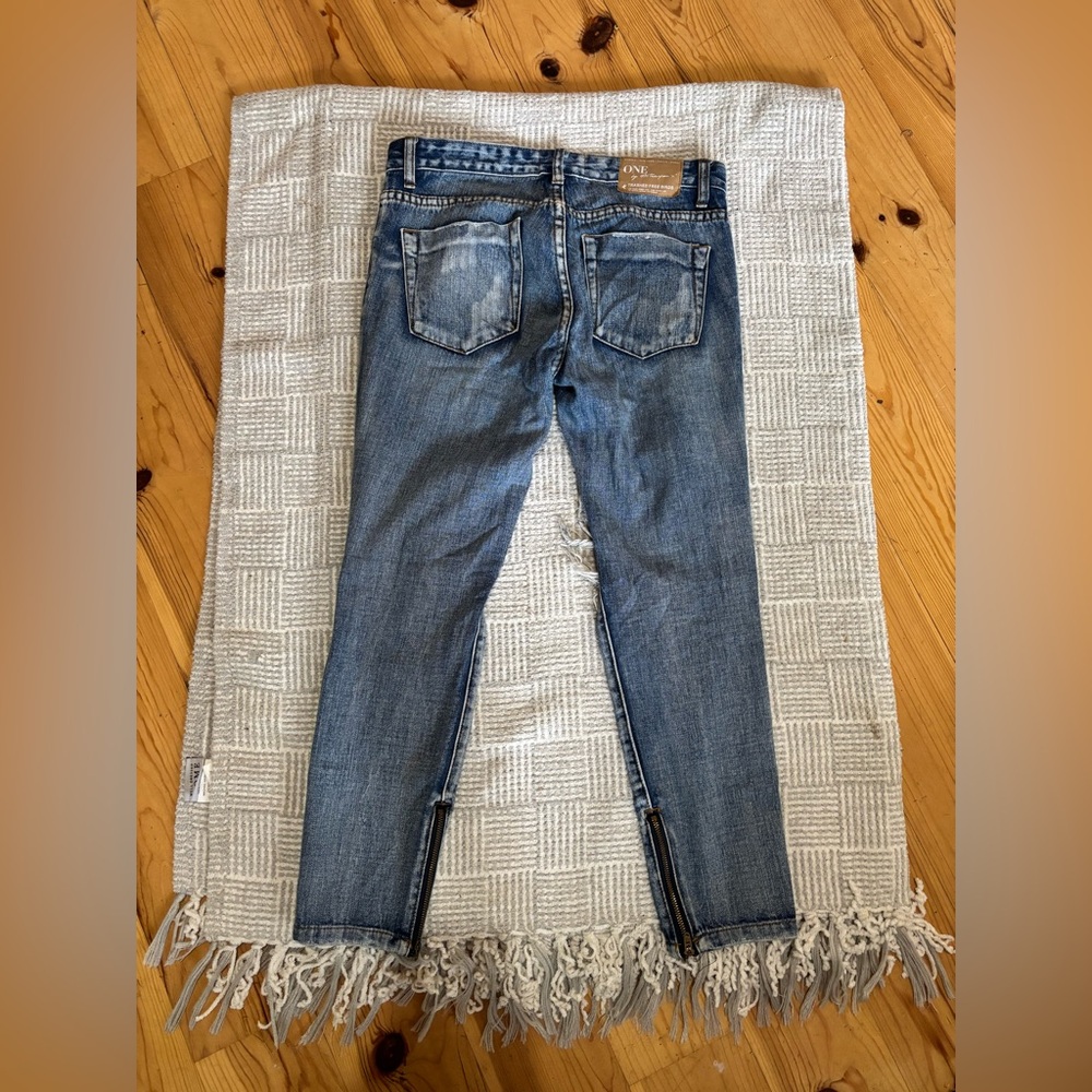 One Teaspoon Trashed Free Birds size 27 - Picture 5 of 7